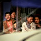 Tibetan children in Sikkim