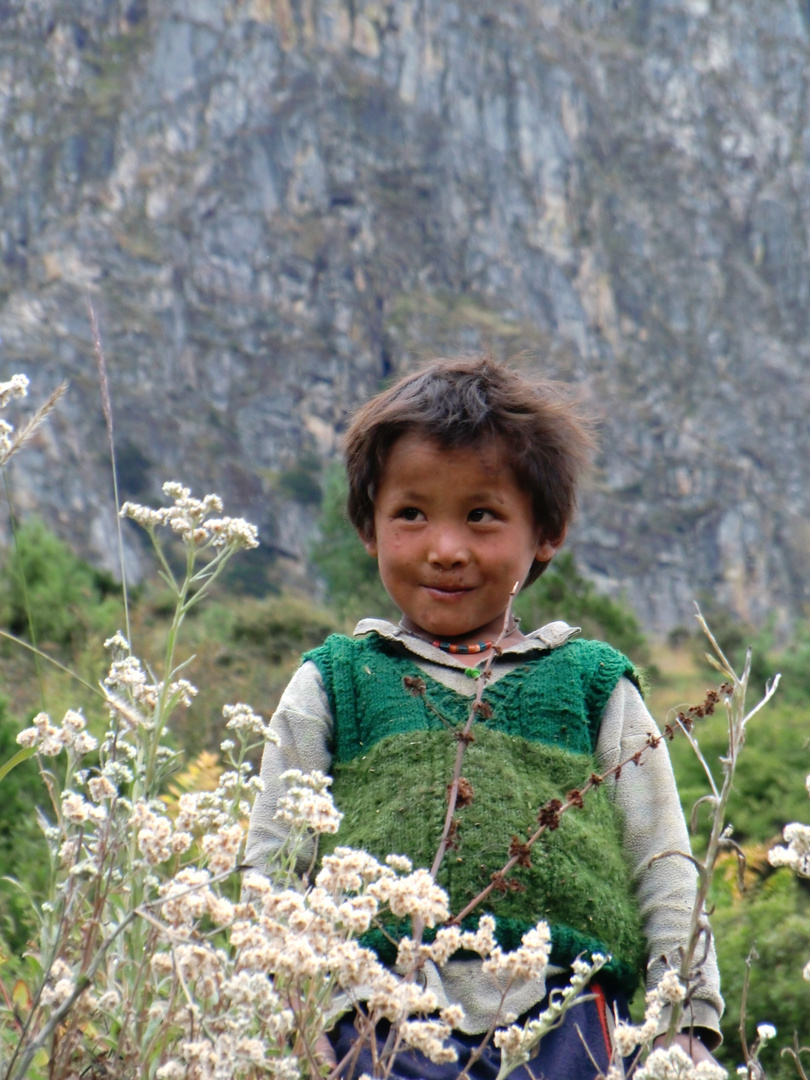 Tibetan poor child :-)