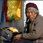 Tibetanische Pilgerin