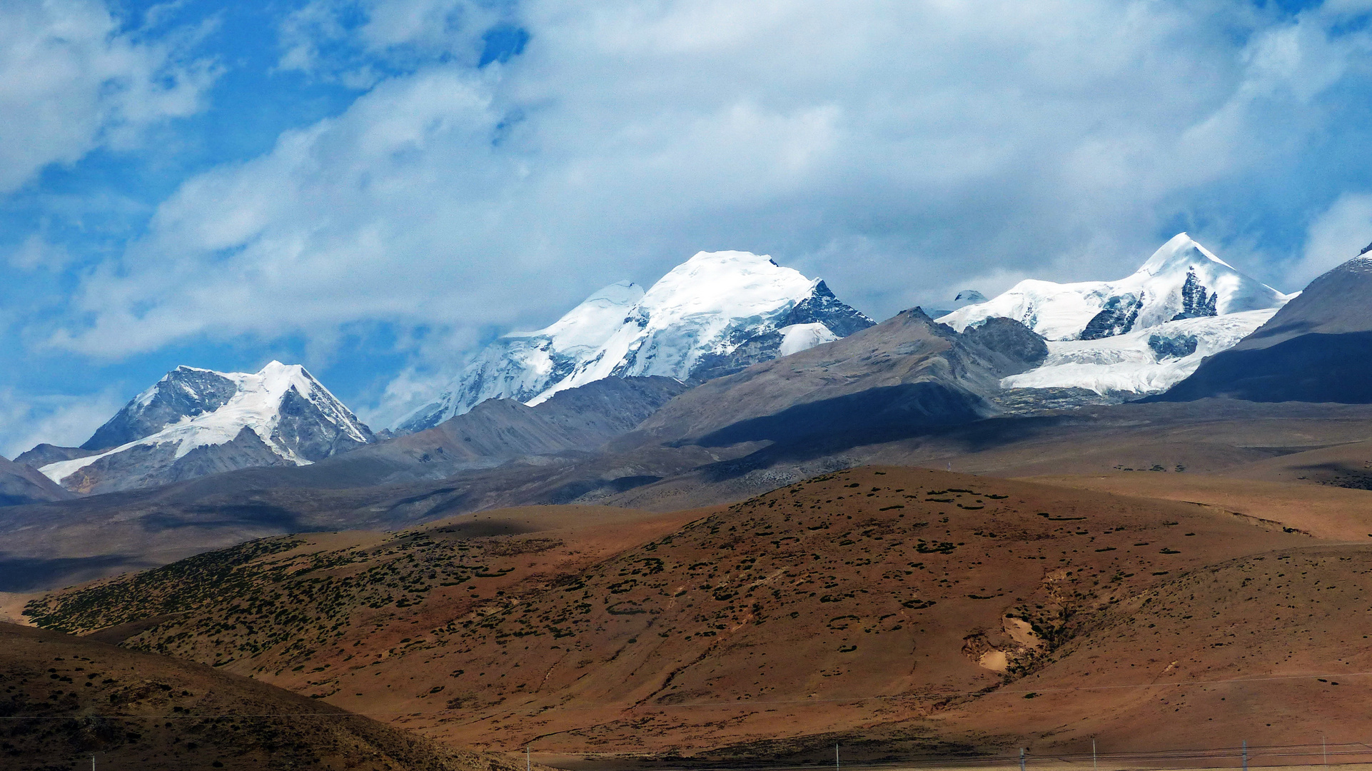 Tibetbahn Ausblick