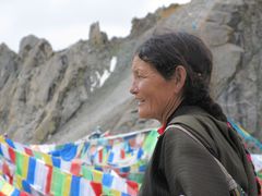 Tibeterin am Kailash