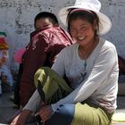 Tibetian Girl in Lhasa