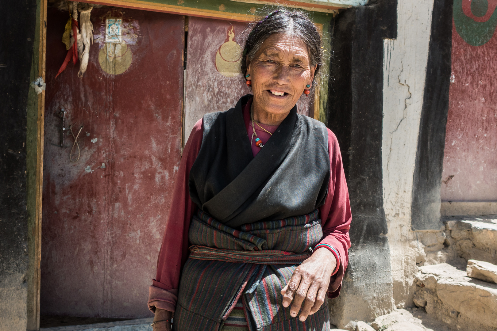 Tibetische Bäuerin, Tashi Dzom, Tibet