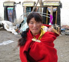 tibetische Mutter