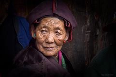 Tibetische Pilgerin