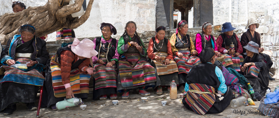 Tibetische Pilgerinnen 