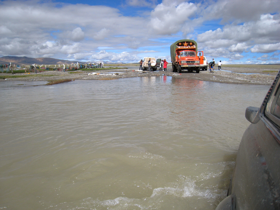 tibetische Wasserstrassen