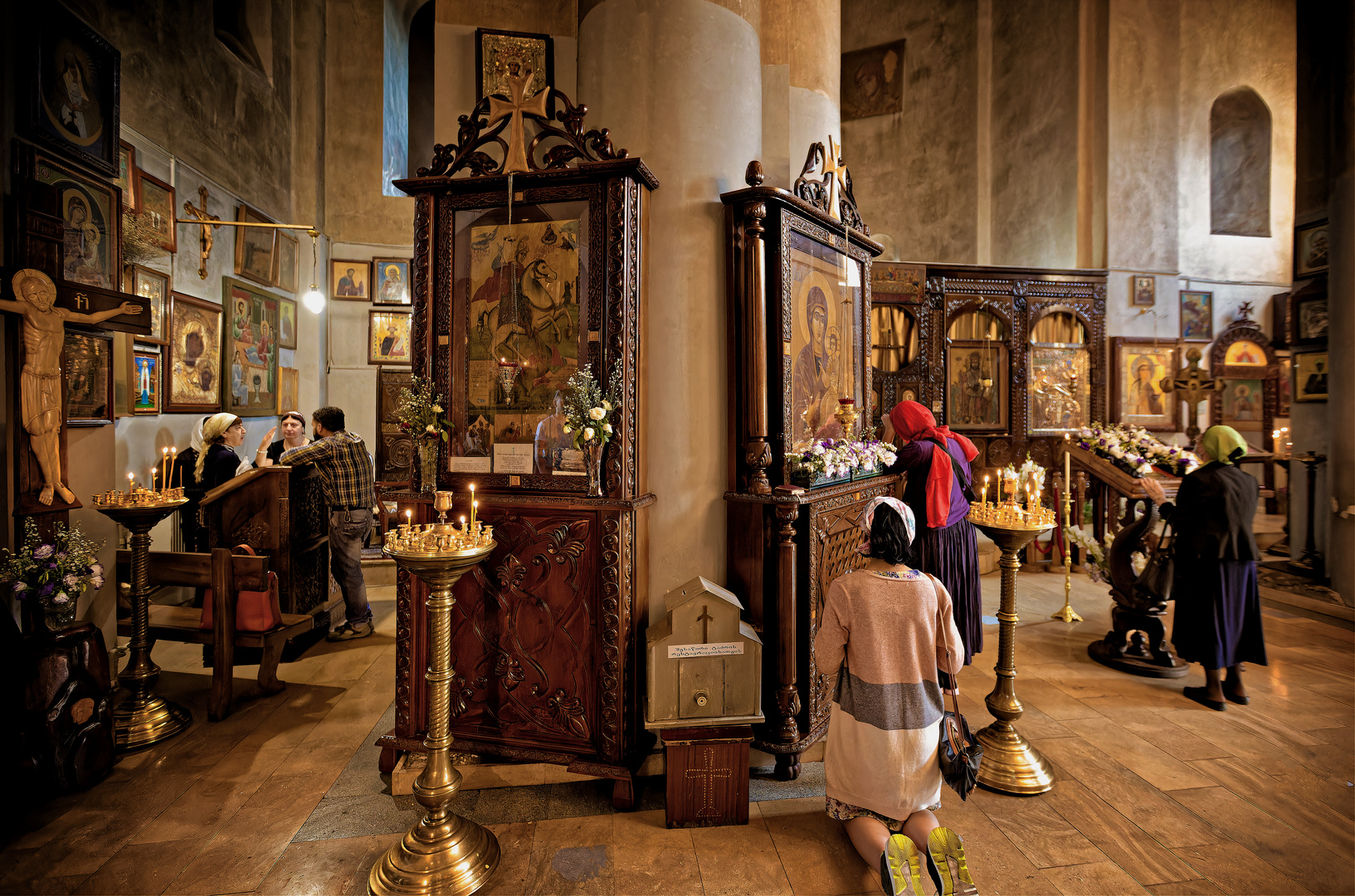 Tibilissi - In der Kirche