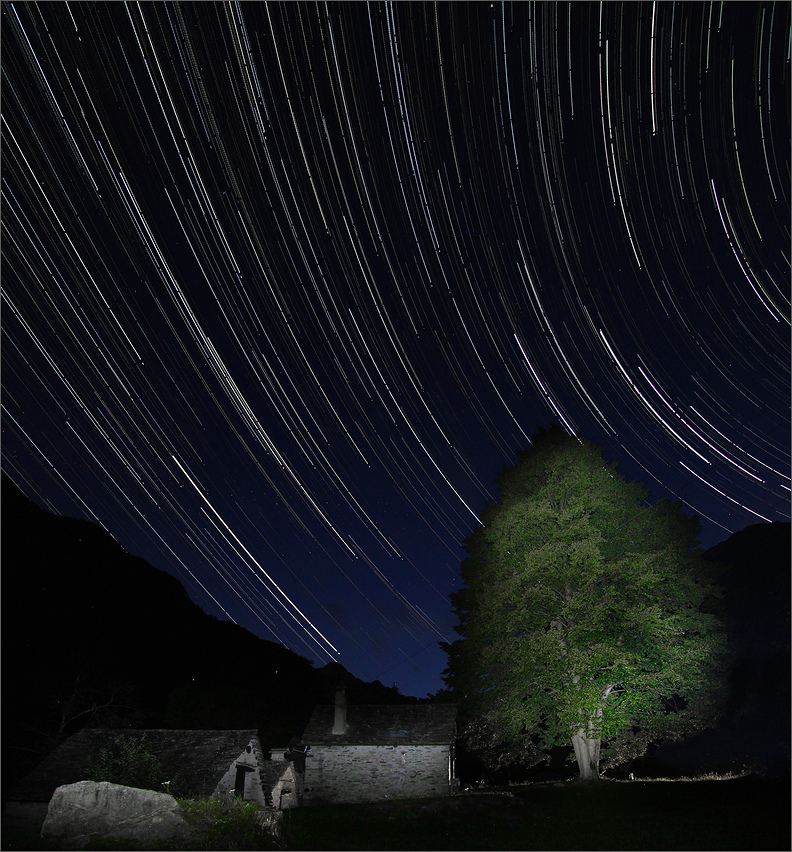 TICINO - VALLE VERZASCA - STARS