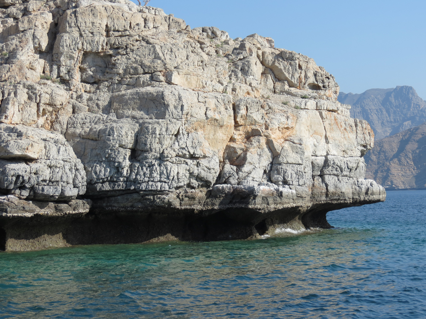 Tidenhub in Musandam