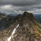 Tief hängende Wolken