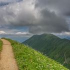 tief hängende Wolken