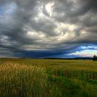 Tief hängende Wolken