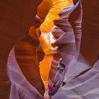 Tief im Lower Antelope Canyon