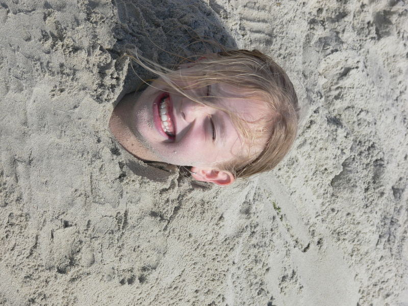 Tief im Sand