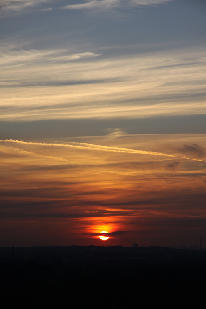 Tief im Westen - hier: im Osten.