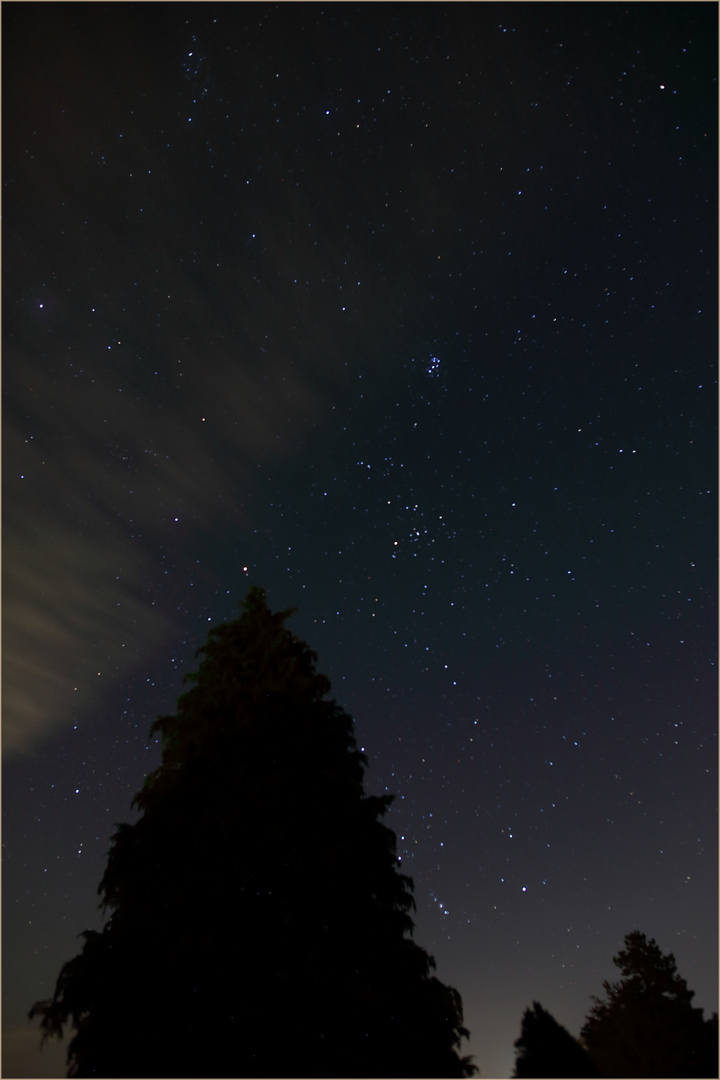 Tiefblaue Nacht...