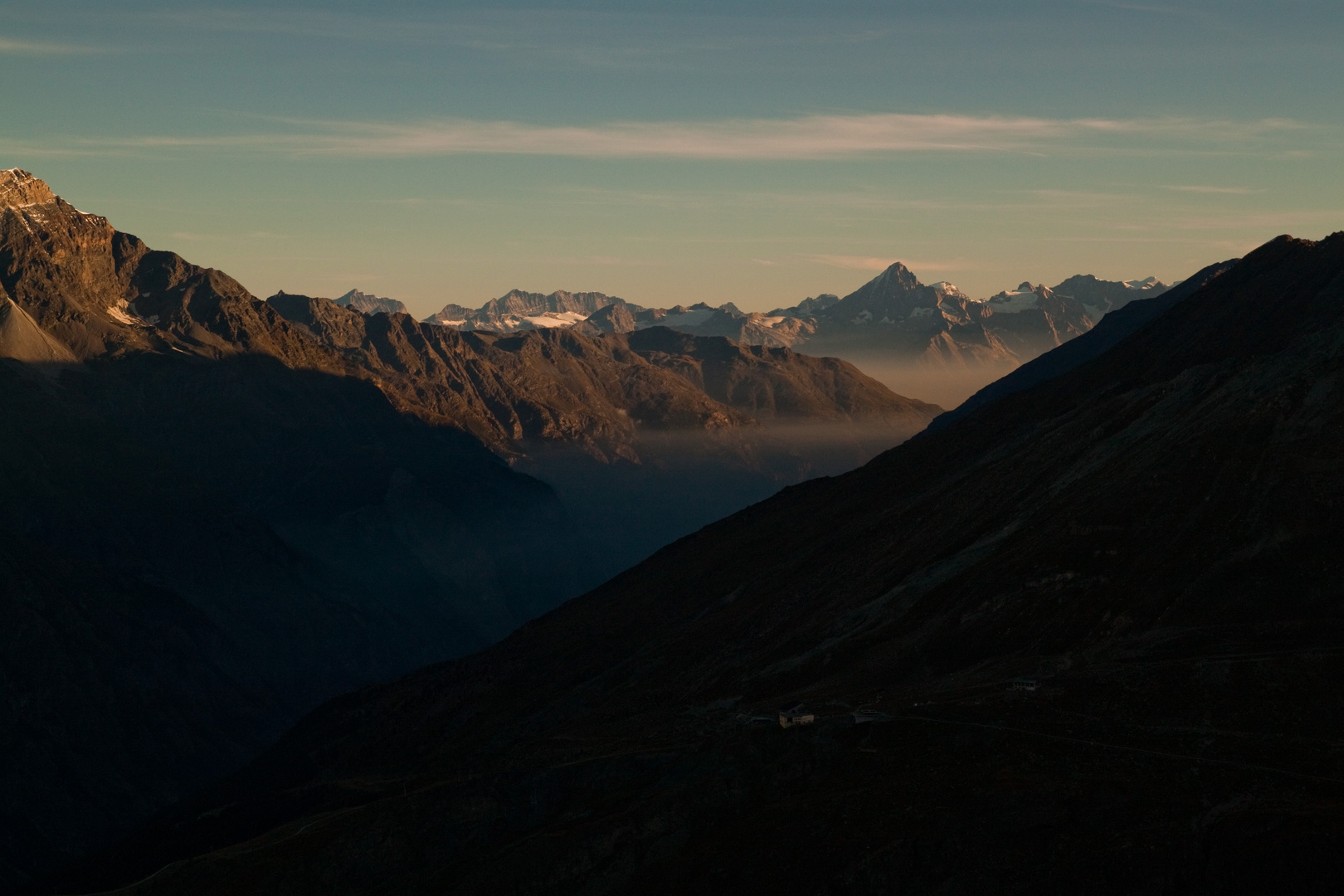 Tiefblick am Morgen