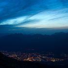 Tiefblick auf Innsbruck