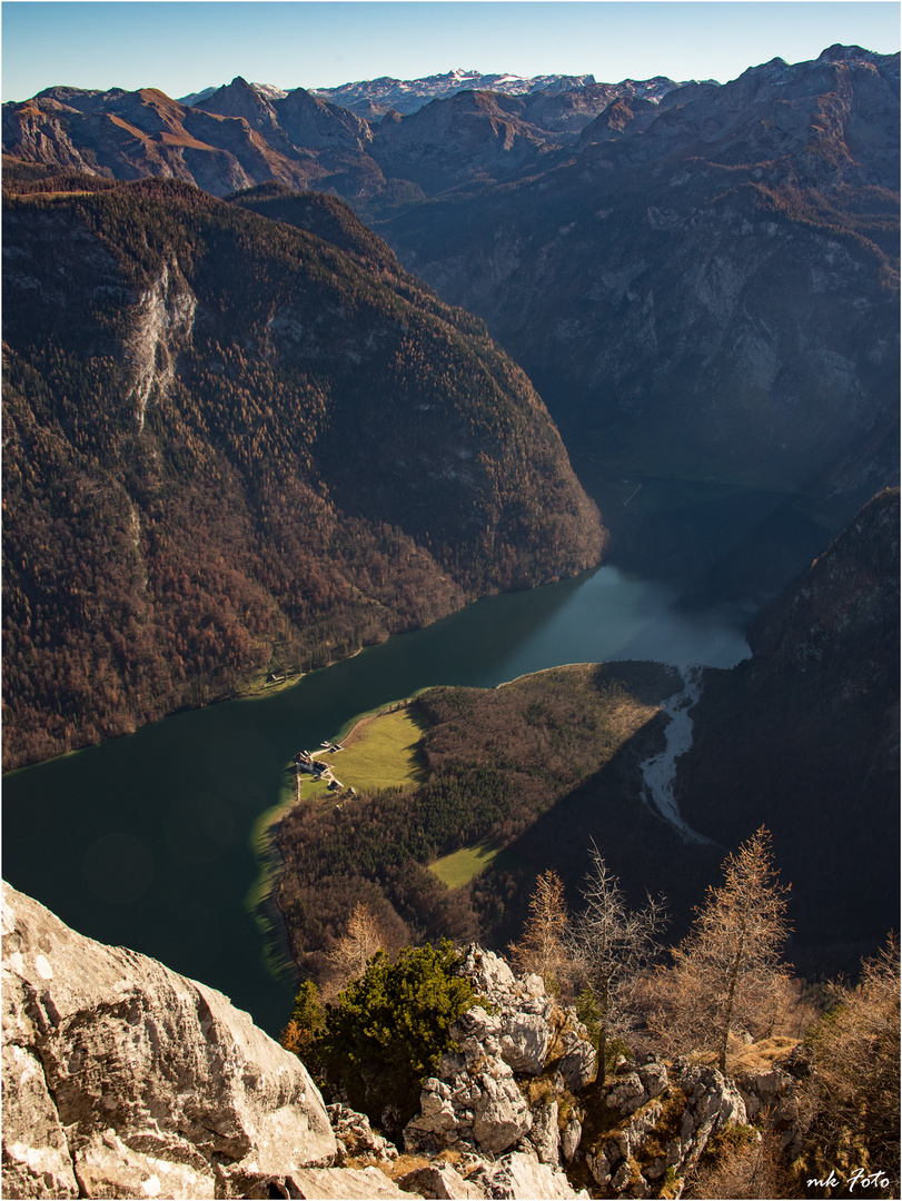 Tiefblick Königsee