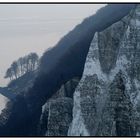 Tiefblick Kreidefelsen