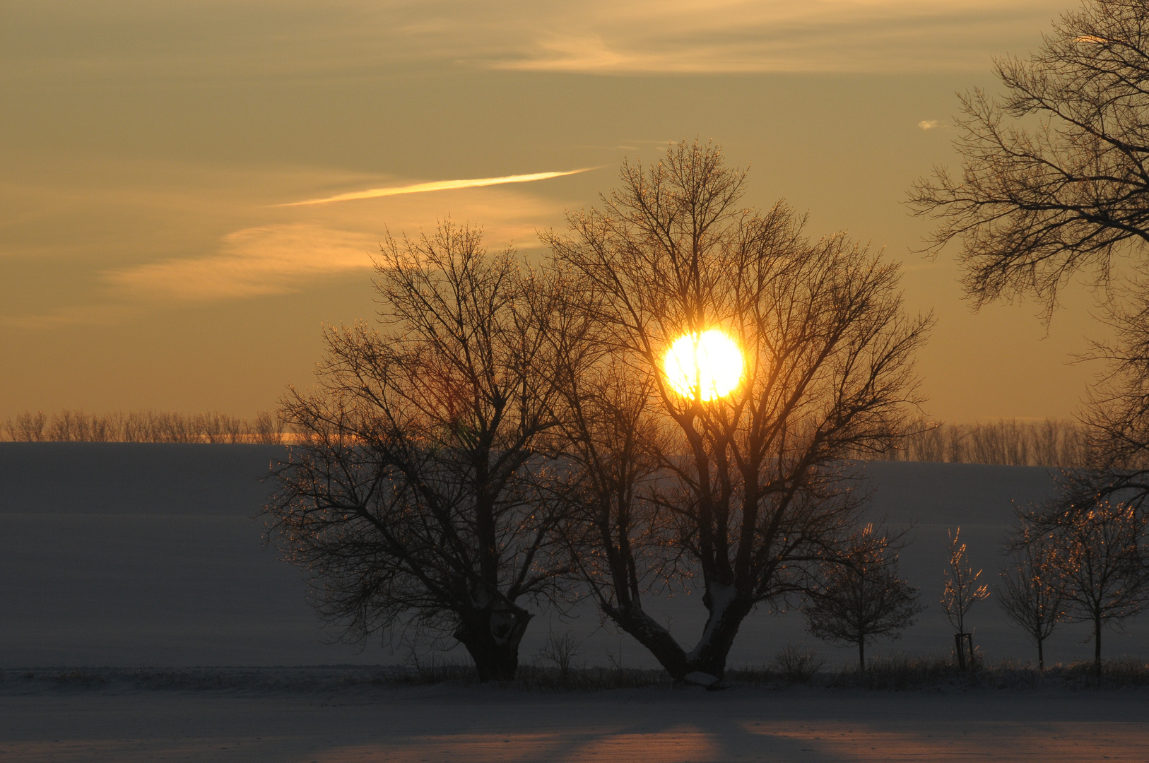 Tiefe Sonne