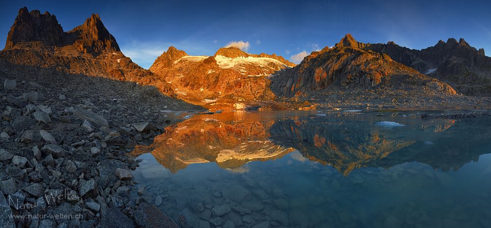 Tiefengletscherpanorama (180° Pano)