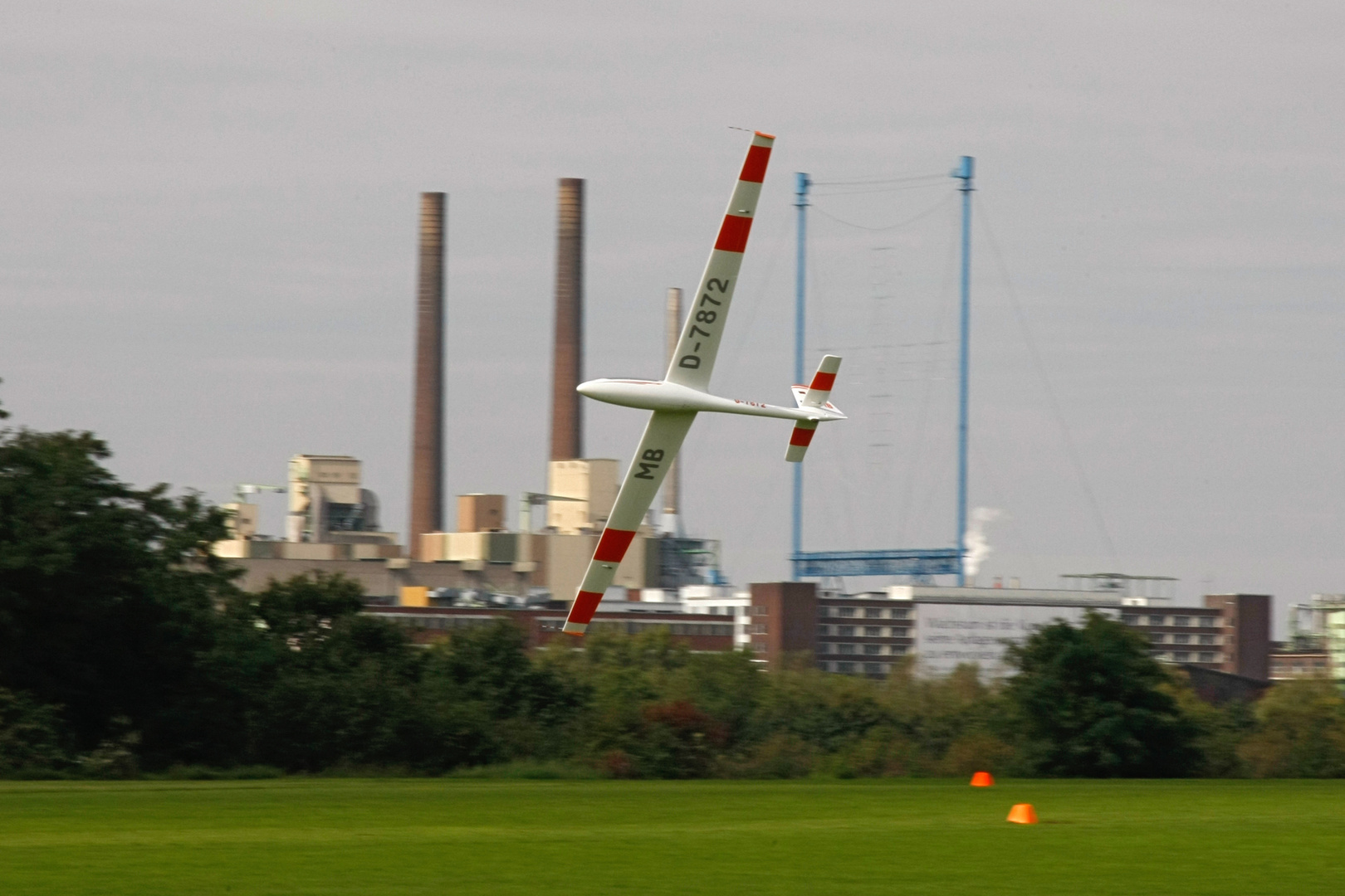 Tiefer Überflug