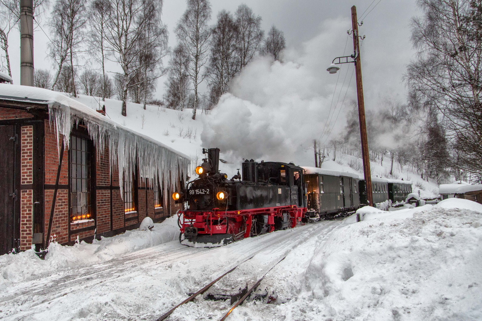 tiefer Winter an der Press