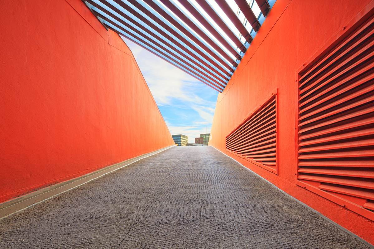 Tiefgaragenausfahrt - Foto der Stunde