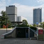 Tiefgarageneinfahrt am Platz der Vereinten Nationen in Bonn