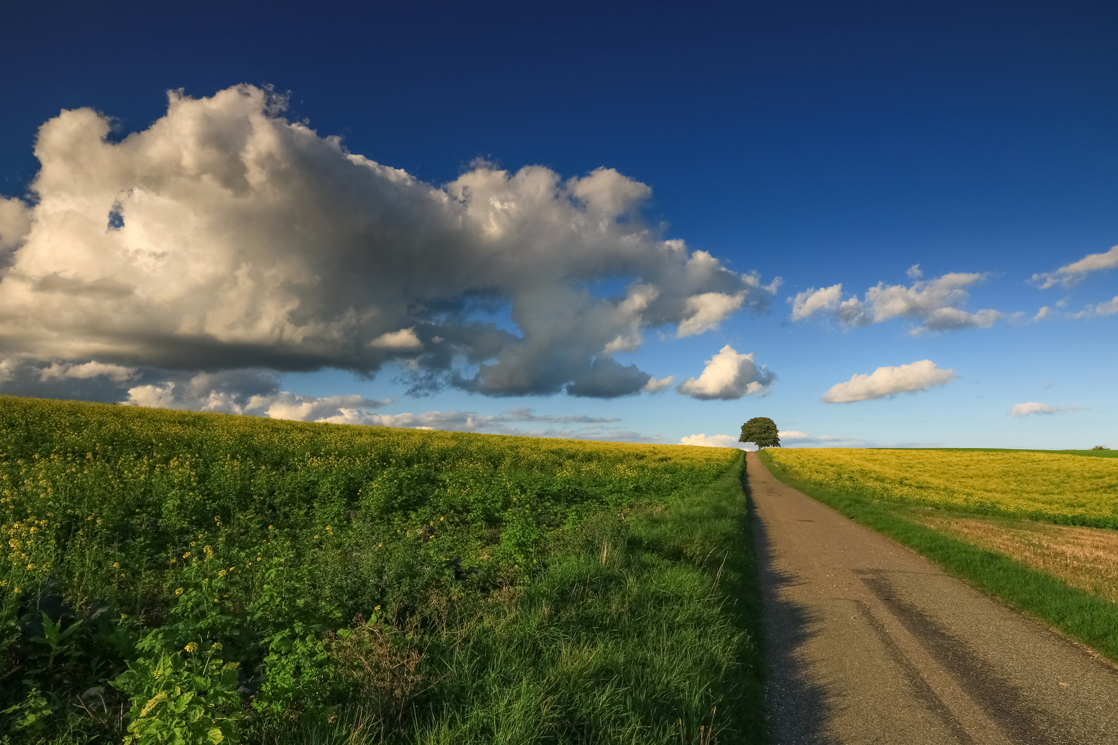 Tiefhängende Wolken