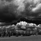 Tiefhängende Wolken