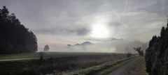 Tiefnebel in Bernau a. Chiemsee