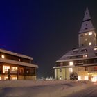 Tiefschnee am Schloss Elmau