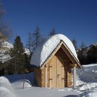 Tiefschnee auf der Fanesalm