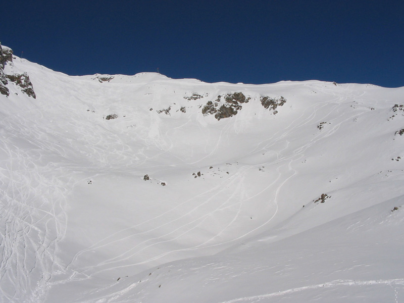 Tiefschnee in Kitzbühel