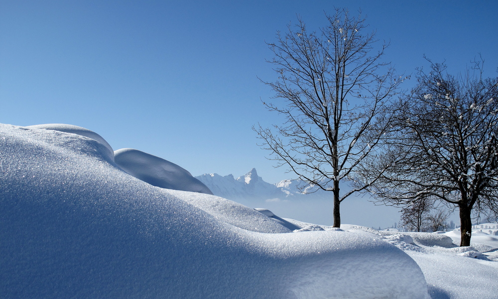 Tiefschnee- Wintermärchen