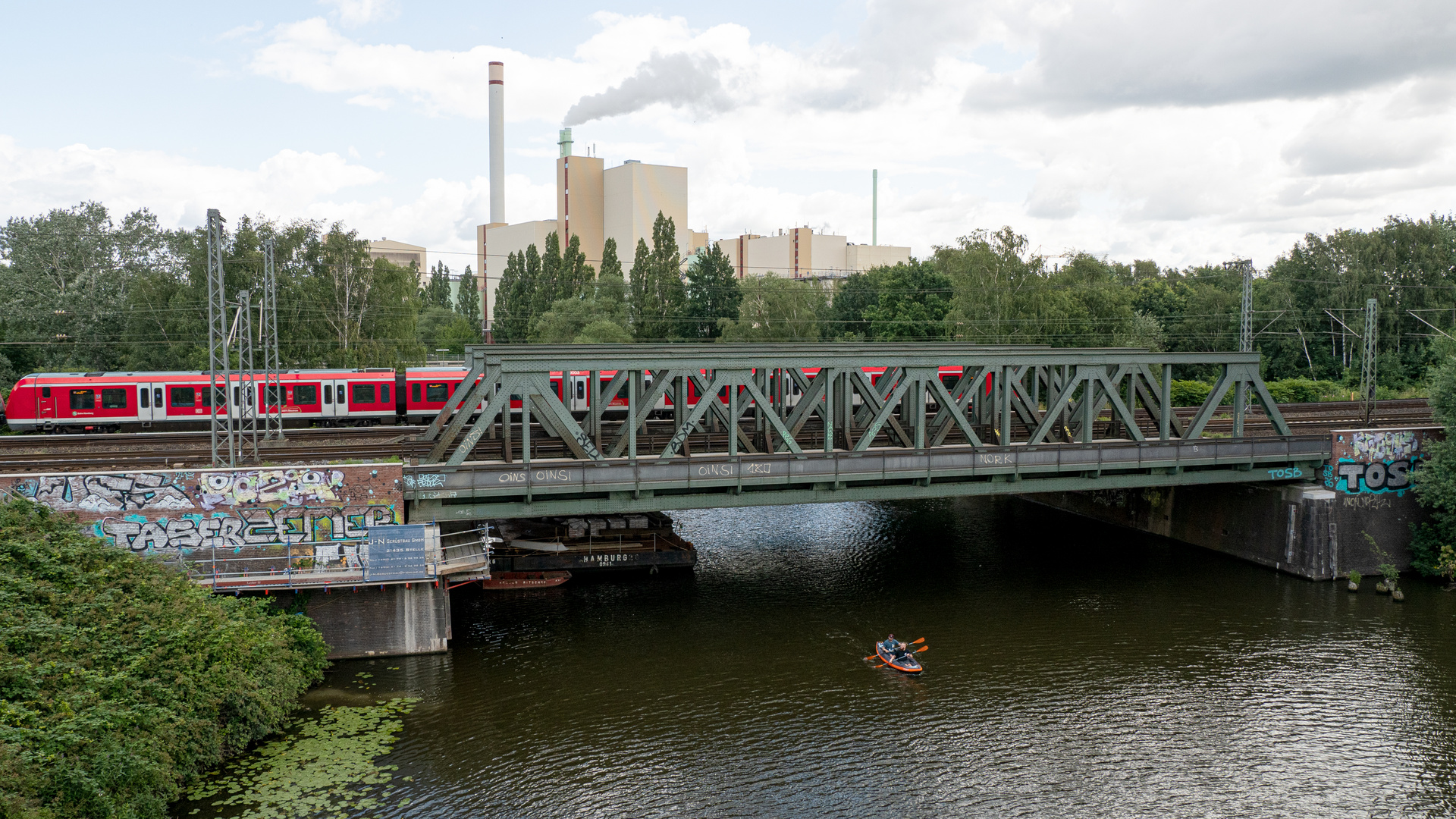 Tiefstackkanal, drüber und drauf