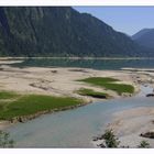 Tiefstand oder "sommerliche Isar - Steppe"