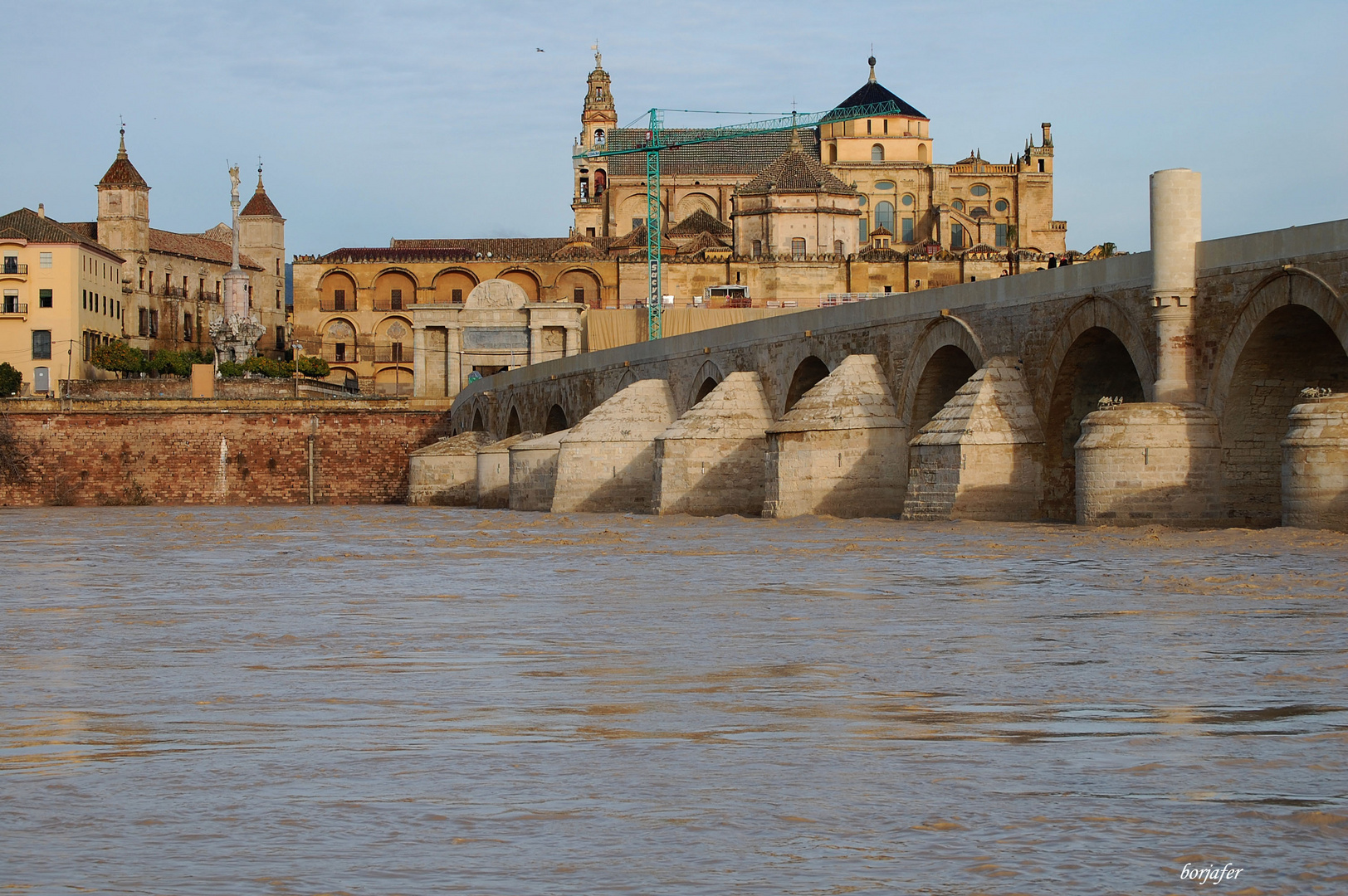 Tiempos de lluvia en el Guadalquivir Cordoba