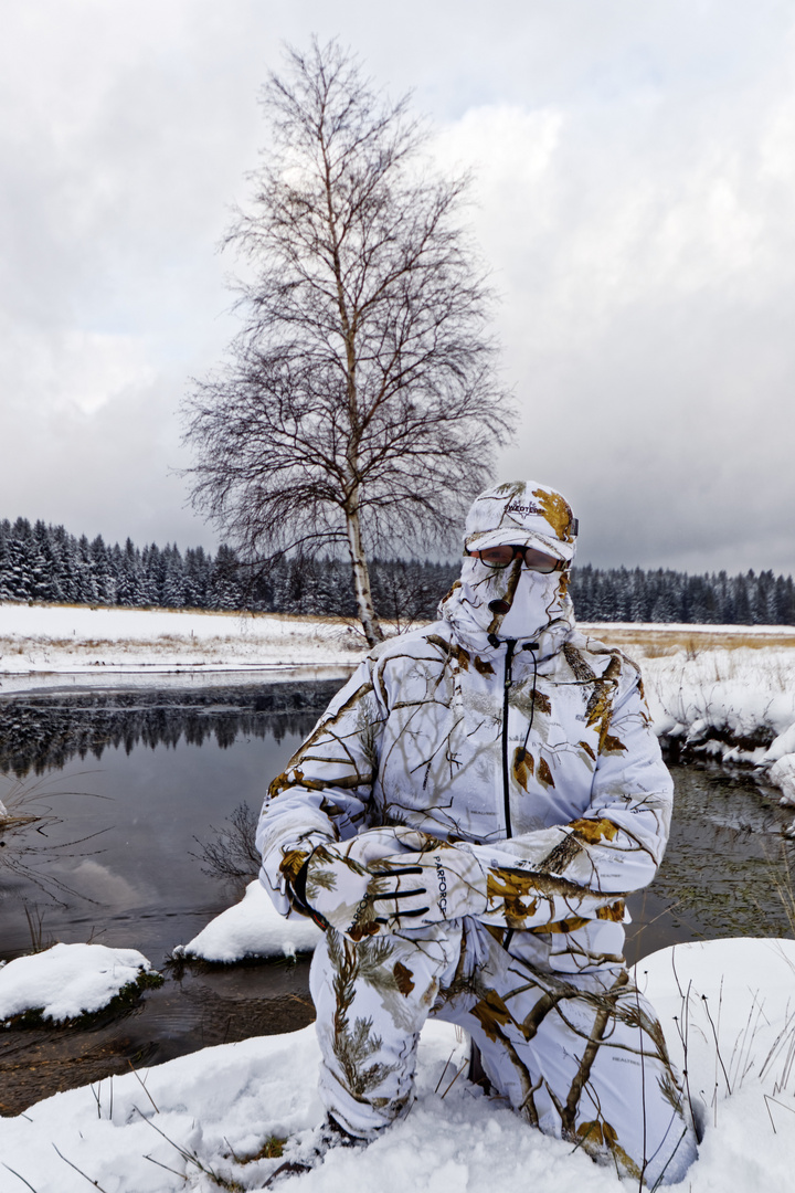 Tierfotografie bei Schnee