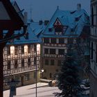 Tiergärtnertorplatz in der blauen Stunde