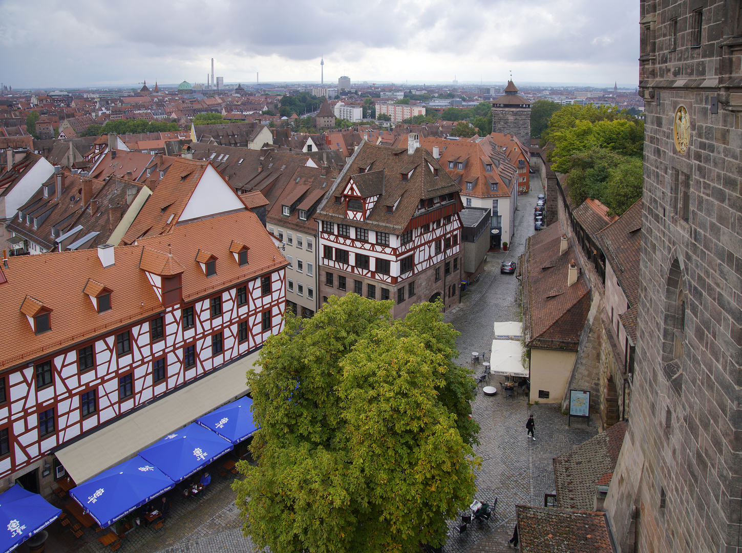 Tiergärtnertorplatz mit Dürerhaus