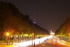 Tiergarten, Fernsehturm und Brandenburger Tor