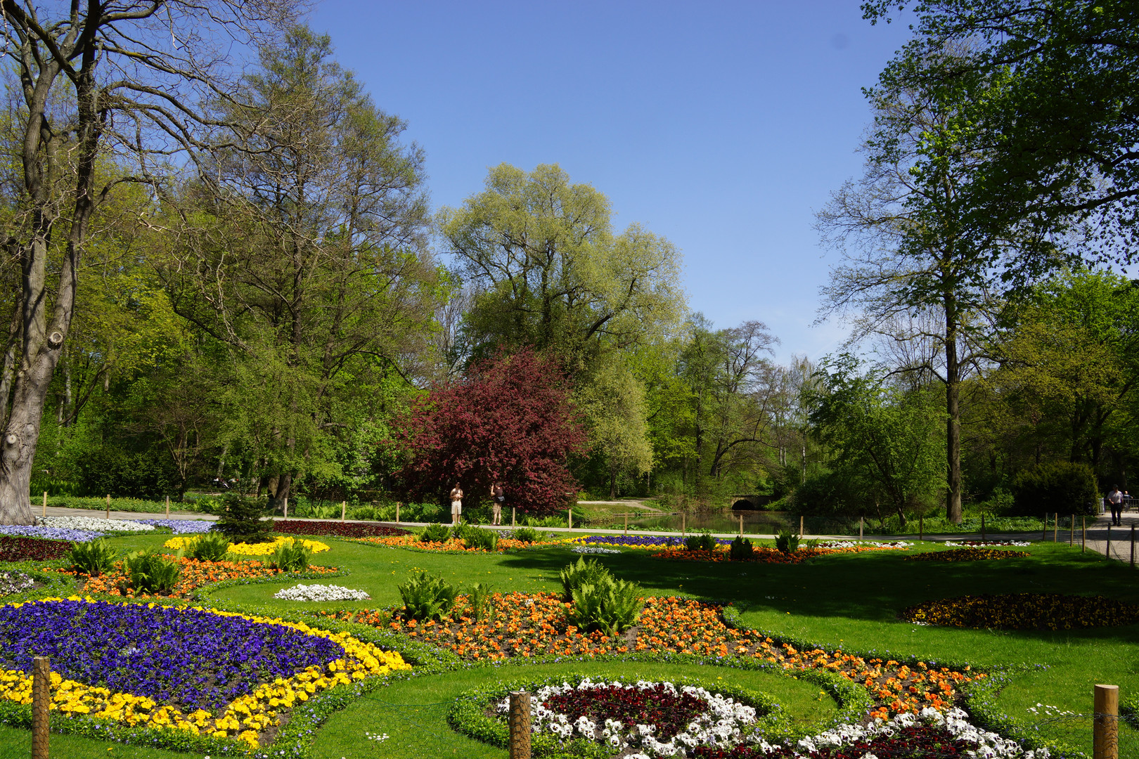 Tiergarten im Frühling