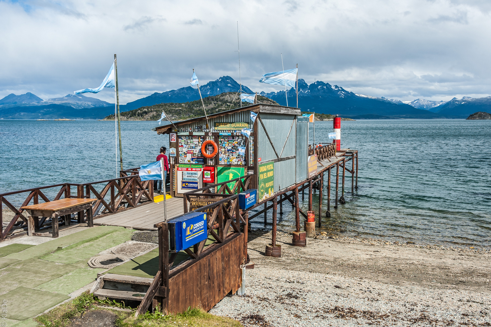 Tierra del Fuego - Bahia Ensenada - Fin del Mundo - Postamt