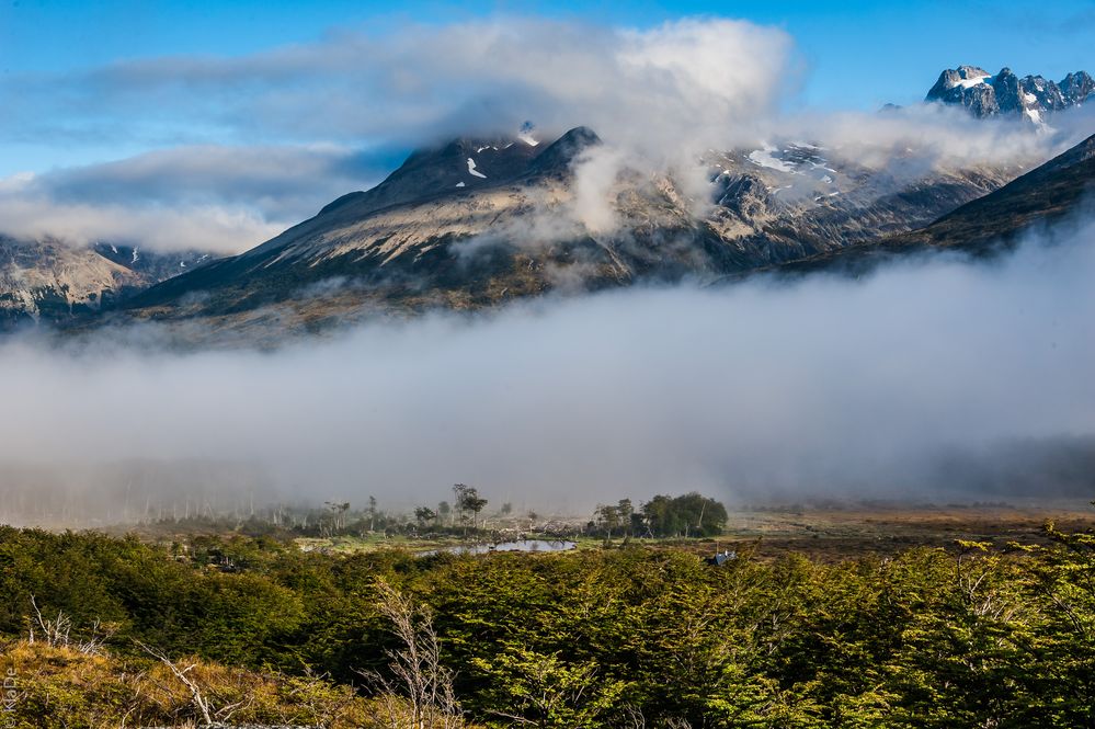 Tierra del Fuego - Bergpanorama