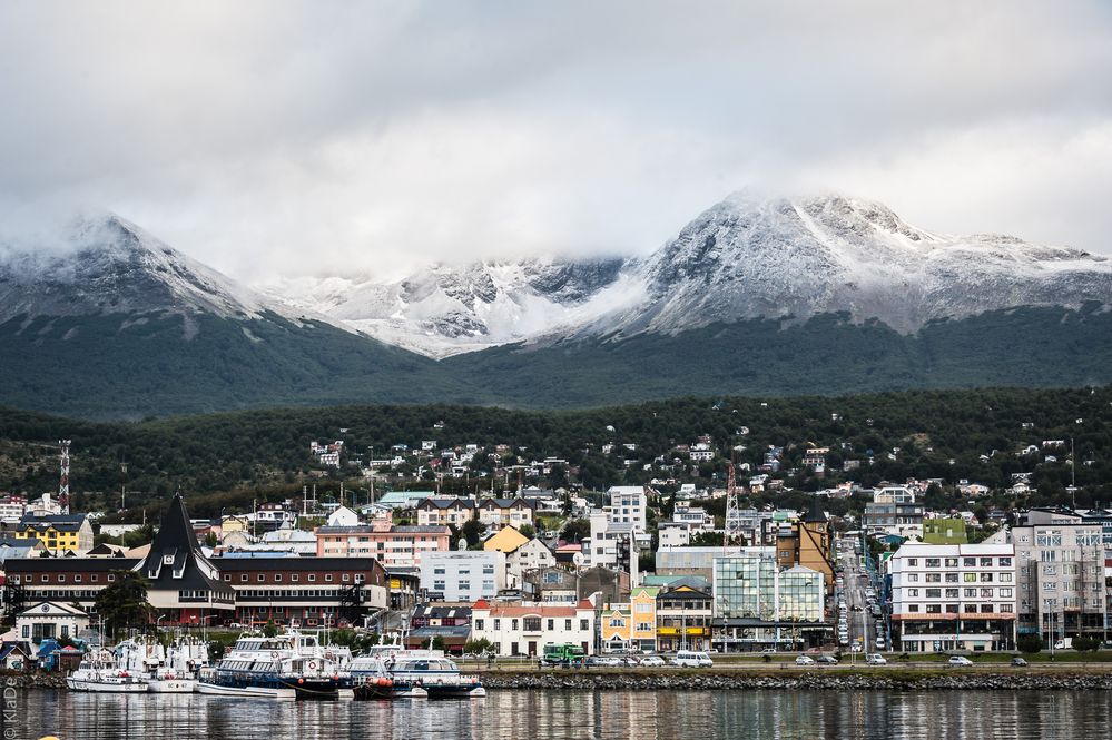 Tierra del Fuego - Ushuaia bei der Ankunft