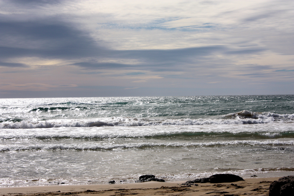 Tierra mar y ...nubes